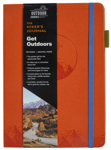 The Hiker's Journal: | Hiking Journal | Hiking Journal For Women | Hiking Trail Log Book (Outdoor Journals) book cover by Weldon Owen