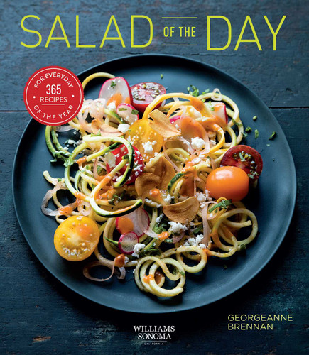 Salad of the Day (Healthy Eating, Recipe A Day, Housewarming Gift): 365 Recipes for Every Day of the Year book cover by Georgeanne Brennan