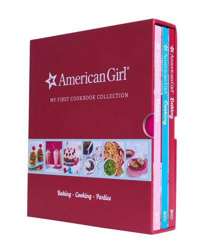 American Girl My First Cookbook Collection (Baking, Cookies, Parties) book cover by Weldon Owen