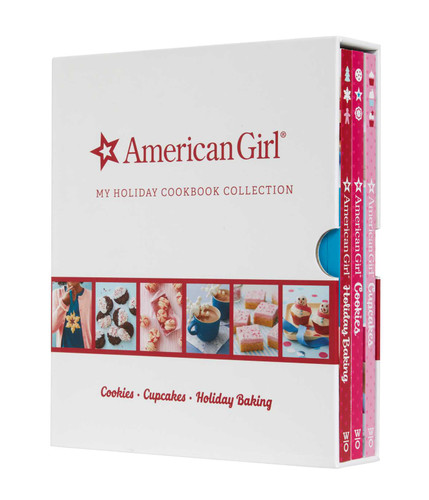 American Girl My Holiday Cookbook Collection (Holiday Baking, Cookies, Cupcakes) book cover by American Girl