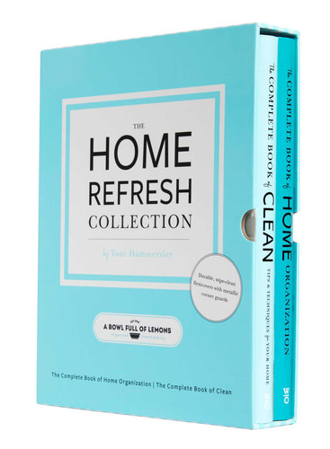 The Home Refresh Collection, from a Bowl Full of Lemons: The Complete Book of Clean | The Complete Book of Home Organization book cover by Toni Hammersley