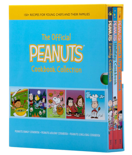 The Official Peanuts Cookbook Collection: 150+ Recipes for Young Chefs and Their Families book cover by Weldon Owen