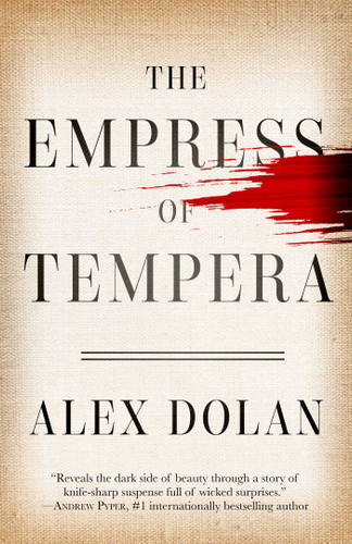 The Empress of Tempera book cover by Alex Dolan