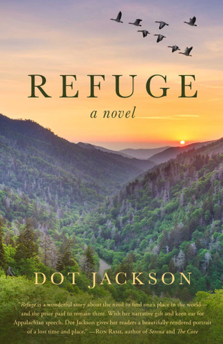 Refuge book cover by Dot Jackson