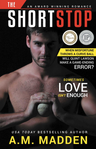 The Shortstop book cover by A.M. Madden