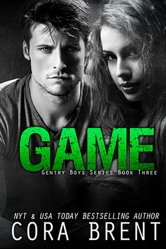 GAME (Gentry Boys) book cover by Cora Brent