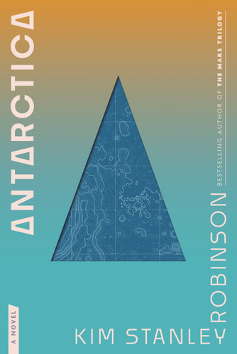 Antarctica book cover by Kim Stanley Robinson