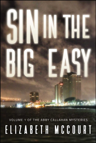 Sin in The Big Easy book cover by Elizabeth McCourt