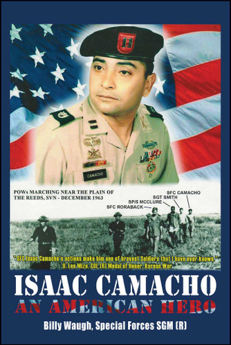Isaac Camacho: An American Hero book cover by Billy Waugh