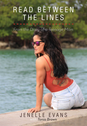Read Between the Lines: From the Diary of a Teenage Mom book cover by Jenelle Evans
