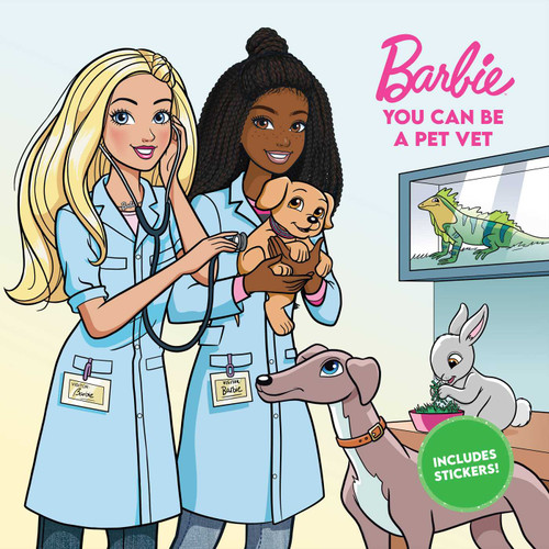 Barbie: You Can Be A Pet Vet (Career Stories) book cover by Mattel