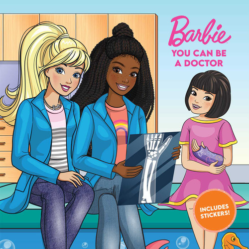 Barbie: You Can Be A Doctor (Career Stories) book cover by Lisa Rojany, Mattel