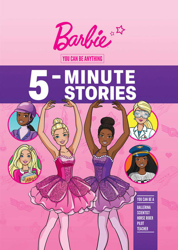Barbie: You Can Be Anything 5-Minute Stories (Career Stories) book cover by Mattel