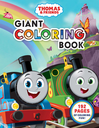 Thomas & Friends: Giant Coloring Book (Thomas & Friends) book cover by Mattel