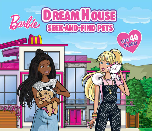 Barbie: DreamHouse Seek-and-Find Pets book cover by Mattel