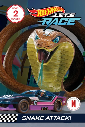 Hot Wheels Let's Race: Snake Attack! (Mattel Reader, Level 2) book cover by Eric Geron, Mattel