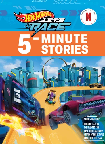 Hot Wheels Let's Race: 5-Minute Stories (Hot Wheels: Let's Race) book cover by Eric Geron, Mattel