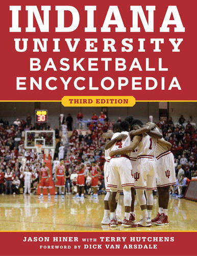 Indiana University Basketball Encyclopedia book cover by Jason Hiner