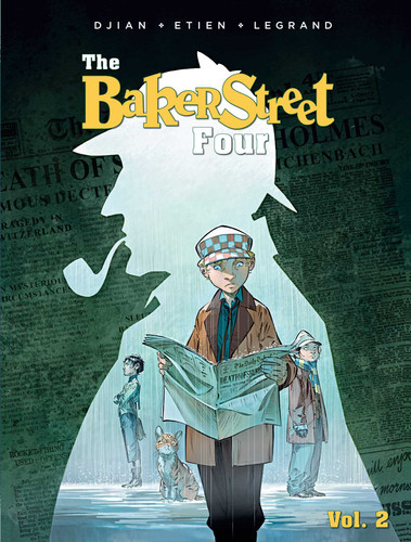 The Baker Street Four, Vol. 2 (The Baker Street Four) book cover by J.B. Djian, Legrand
