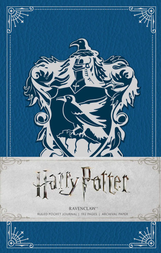 Harry Potter: Ravenclaw Ruled Pocket Journal (Harry Potter) book cover by Insight Editions