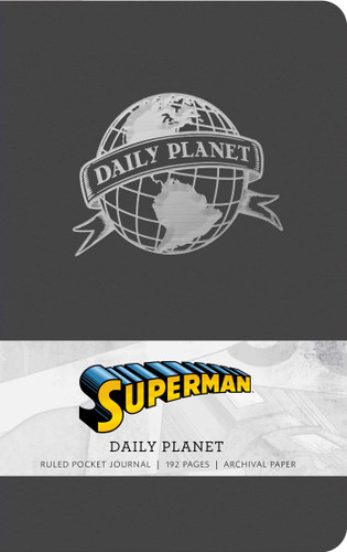 Superman: Daily Planet Ruled Pocket Journal (Comics) book cover by Insight Editions