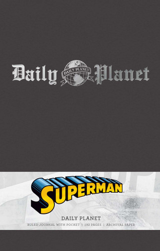 Superman: Daily Planet Hardcover Ruled Journal (Comics) book cover by Insight Editions