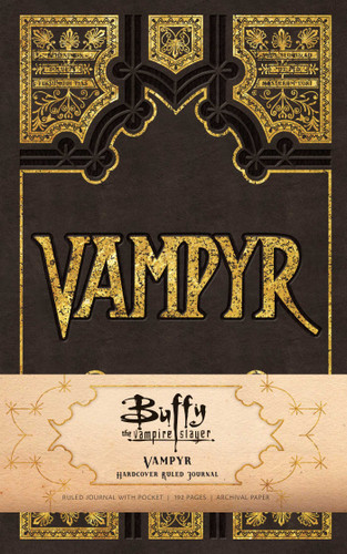Buffy the Vampire Slayer Vampyr Hardcover Ruled Journal (90's Classics) book cover by Jeff Mariotte, Marsheila Rockwell