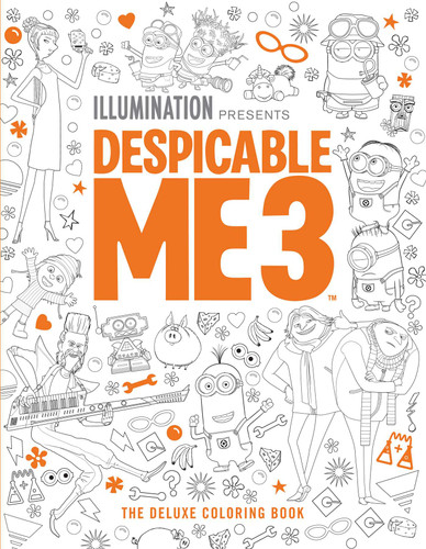 Despicable Me 3: The Deluxe Coloring Book book cover by Insight Editions