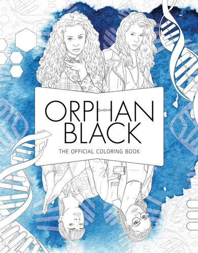 Orphan Black: The Official Coloring Book book cover by Insight Editions