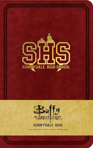 Buffy the Vampire Slayer Sunnydale High Hardcover Ruled Journal (90's Classics) book cover by Insight Editions