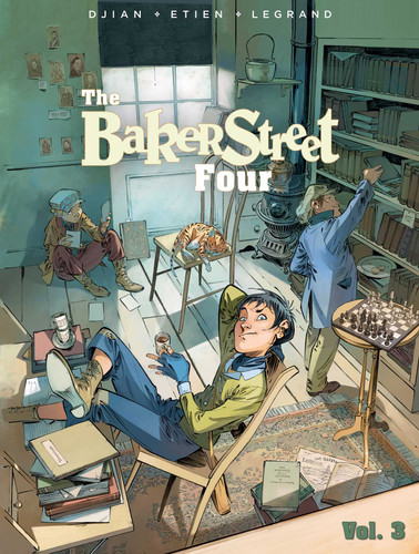 The Baker Street Four, Vol. 3 (The Baker Street Four) book cover by J.B. Djian, Olivier  Legrand