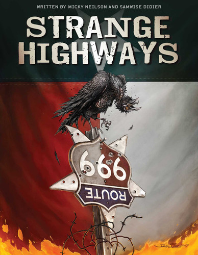 Strange Highways book cover by Samwise  Didier, Micky Neilson