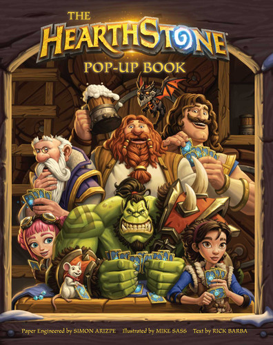 The Hearthstone Pop-Up Book book cover by 