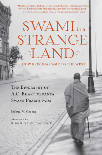Swami in a Strange Land: How Krishna Came to the West book cover by Joshua M. Greene