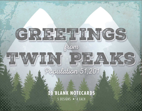 Twin Peaks Card Collection (90's Classics) book cover by Insight Editions