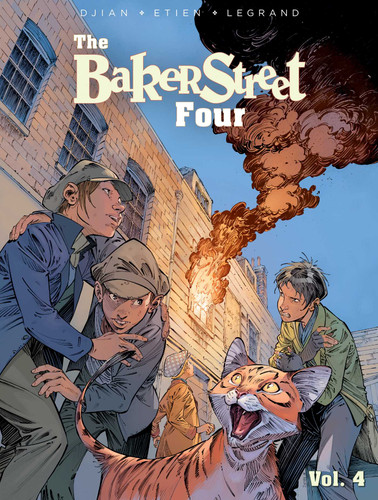 The Baker Street Four, Vol. 4 (The Baker Street Four) book cover by Olivier Legrand, Jean-Blaise  Djian