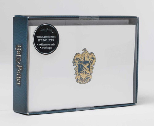 Harry Potter: Ravenclaw Foil Note Cards (Set of 10) (Harry Potter) book cover by Insight Editions
