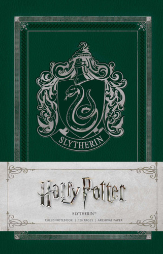Harry Potter: Slytherin Ruled Notebook (Harry Potter) book cover by Insight Editions