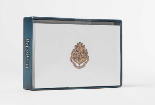 Harry Potter: Hogwarts Foil Note Cards (Set of 10) (Harry Potter) book cover by Insight Editions
