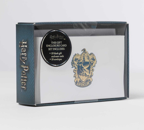 Harry Potter: Ravenclaw Foil Gift Enclosure Cards (Set of 10) (Harry Potter) book cover by Insight Editions