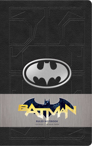 DC Comics: Batman Ruled Notebook (Comics) book cover by Insight Editions