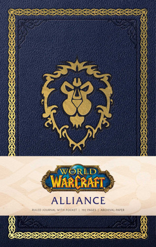 World of Warcraft: Alliance Hardcover Ruled Journal book cover by Insight Editions