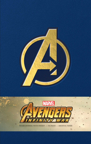 Marvel's Avengers: Infinity War Hardcover Ruled Journal (Comics) book cover by Insight Editions