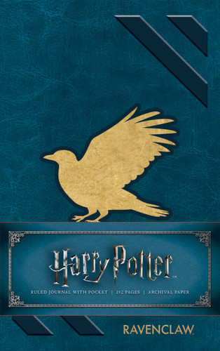 Harry Potter: Ravenclaw Ruled Pocket Journal (Harry Potter) book cover by Insight Editions