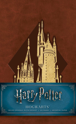 Harry Potter: Hogwarts Ruled Pocket Journal (Harry Potter) book cover by Insight Editions