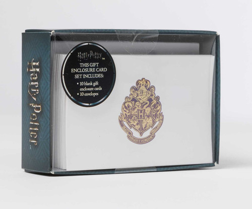 Harry Potter: Hogwarts Foil Gift Enclosure Cards (Set of 10) (Harry Potter) book cover by Insight Editions