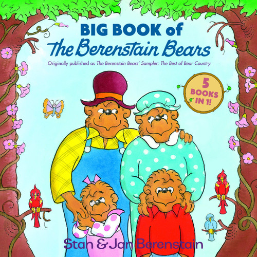 Big Book of The Berenstain Bears book cover by Stan Berenstain, Jan Berenstain