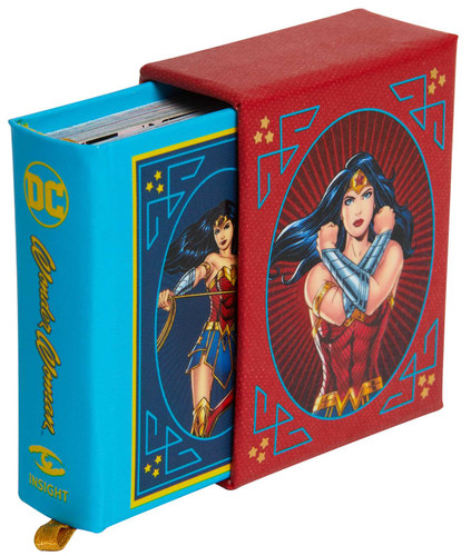 DC Comics: Wonder Woman (Tiny Book): Wisdom Through the Ages (Tiny Book) book cover by Mike  Avila