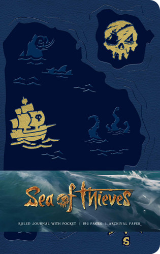 Sea of Thieves Hardcover Ruled Journal book cover by Insight Editions