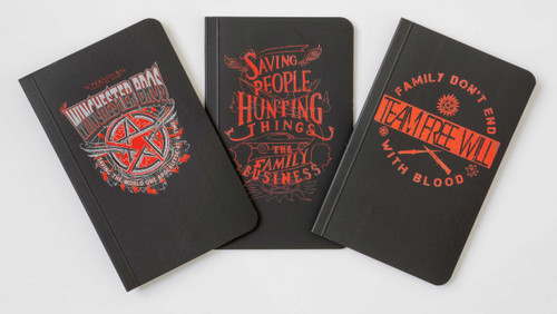 Supernatural Pocket Notebook Collection (Set of 3) (Science Fiction Fantasy) book cover by Insight Editions